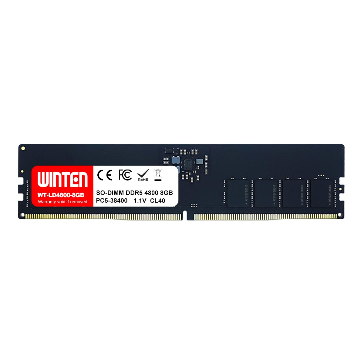 Amazon.co.jp: WINTEN デスクトップPC用 メモリ DDR5-4800 8GB 288Pin